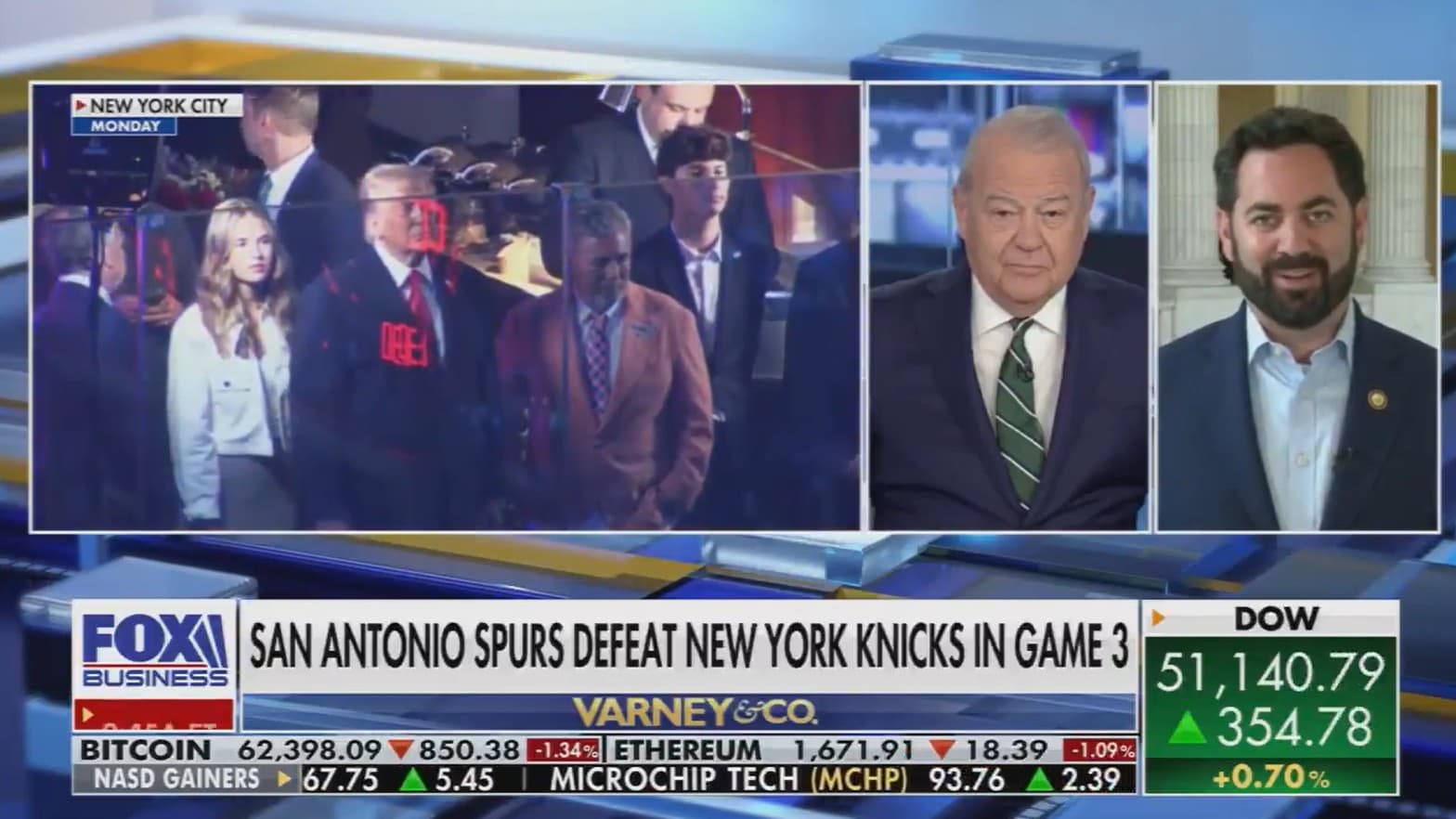 Fox Host Confronts GOP Congressman on Trump Getting Booed at Knicks Game: ‘Didn’t Offer Unity, Did it?’